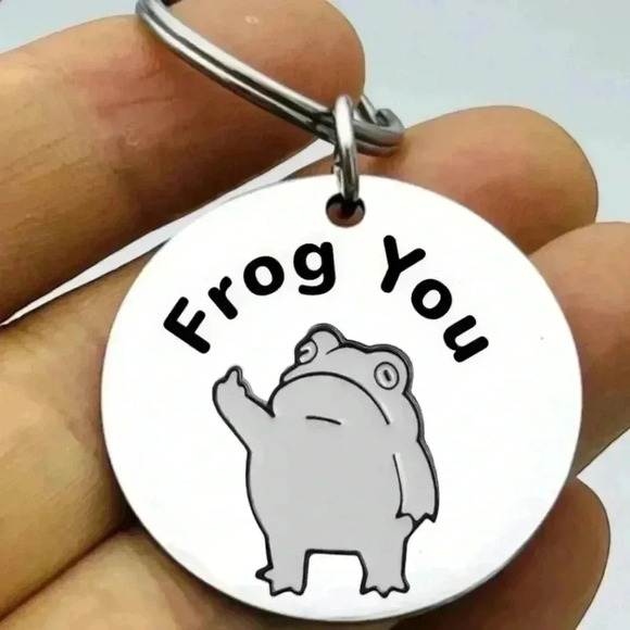 Frog you hot funny Keychain - Picture 1 of 1